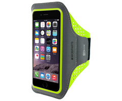 Mobiparts Mobiparts Comfort Fit Sport Armband Maat L - Neon Groen