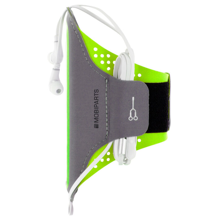 Mobiparts Mobiparts Comfort Fit Sport Armband Size L Neon Green