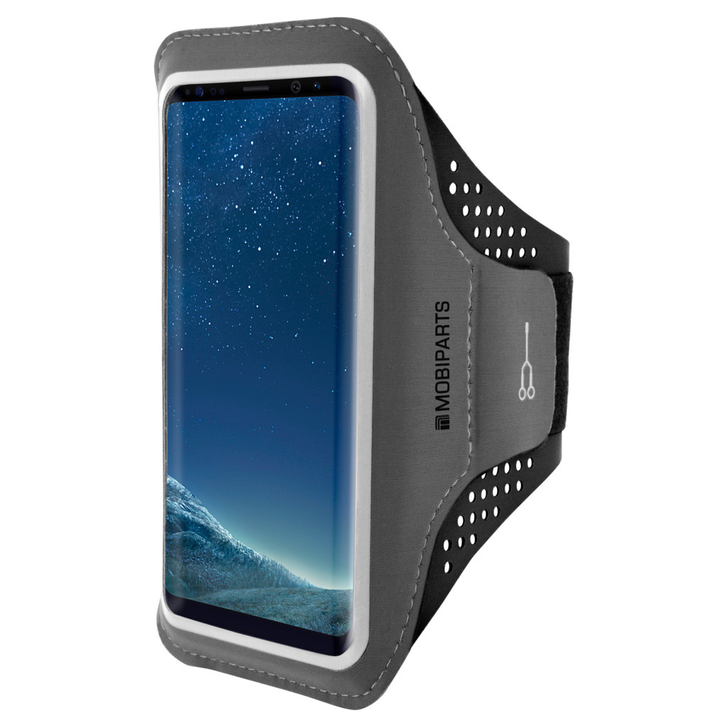 Mobiparts Mobiparts Comfort Fit Sport Armband voor Samsung Galaxy S8 - Zwart