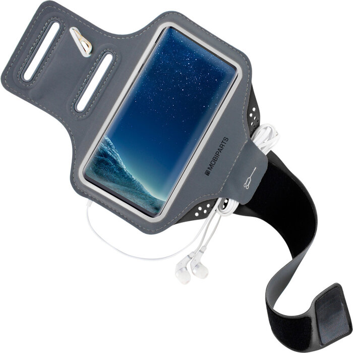 Mobiparts Mobiparts Comfort Fit Sport Armband voor Samsung Galaxy S8 - Zwart