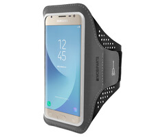 Mobiparts Mobiparts Comfort Fit Sport Armband voor Samsung Galaxy J3 (2017) - Zwart