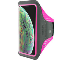 Mobiparts Mobiparts Comfort Fit Sport Armband Apple iPhone X/XS Neon Pink