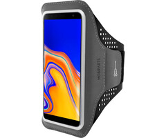 Mobiparts Mobiparts Comfort Fit Sport Armband voor Samsung Galaxy J4 Plus - Zwart