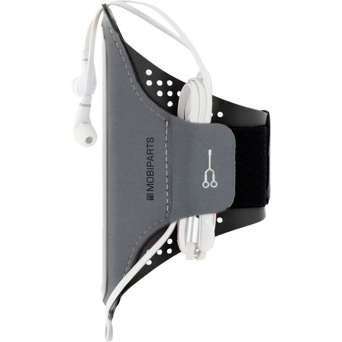 Mobiparts Mobiparts Comfort Fit Sport Armband voor Samsung Galaxy J4 Plus - Zwart