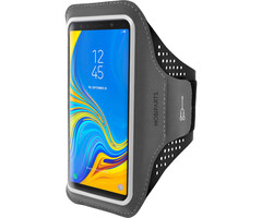Mobiparts Mobiparts Comfort Fit Sport Armband voor Samsung Galaxy A7 (2018) - Zwart
