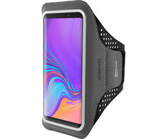 Mobiparts Mobiparts Comfort Fit Sport Armband voor Samsung Galaxy A9 (2018) - Zwart