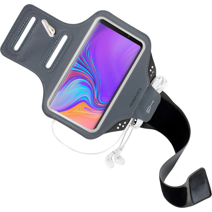 Mobiparts Mobiparts Comfort Fit Sport Armband voor Samsung Galaxy A9 (2018) - Zwart