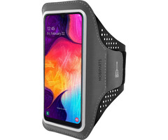 Mobiparts Mobiparts Comfort Fit Sport Armband voor Samsung Galaxy A50 / A30S - Zwart