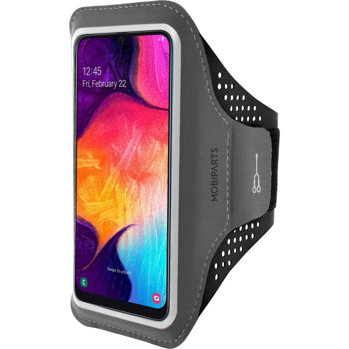 Mobiparts Mobiparts Comfort Fit Sport Armband Samsung Galaxy A50/A30S Black