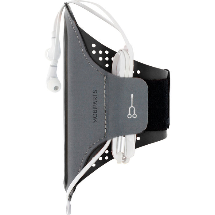 Mobiparts Mobiparts Comfort Fit Sport Armband voor Samsung Galaxy A50 / A30S - Zwart