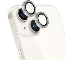Mobiparts Mobiparts Camera Lens Protector voor Apple iPhone 14 / 14 Plus - Zilver