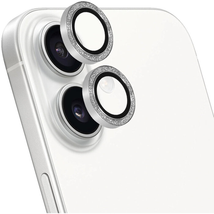 Mobiparts Mobiparts Camera Lens Protector Apple iPhone 16/16 Plus Silver