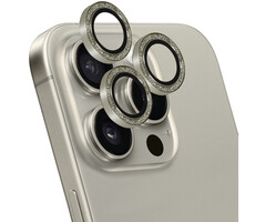 Mobiparts Mobiparts Camera Lens Protector iPhone 15 Pro / Pro Max - Rose Gold