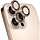Mobiparts Camera Lens Protector iPhone 16 Pro / 16 Pro Max - Rose Gold