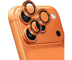 Mobiparts Mobiparts Camera Lens Protector Apple iPhone 17 Pro/17 Pro Max Orange Gold