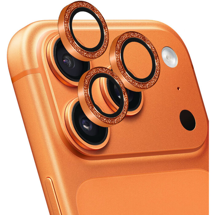 Mobiparts Mobiparts Camera Lens Protector Apple iPhone 17 Pro/17 Pro Max Orange Gold