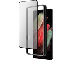 Mobiparts Mobiparts Tempered Glass Screenprotector voor Samsung Galaxy S21 Ultra