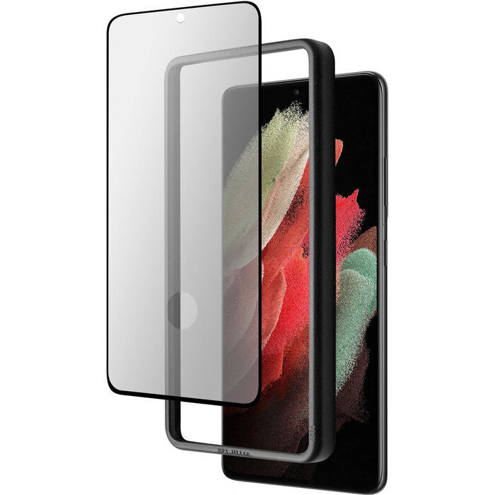 Mobiparts Mobiparts Tempered Glass Screenprotector voor Samsung Galaxy S21 Ultra