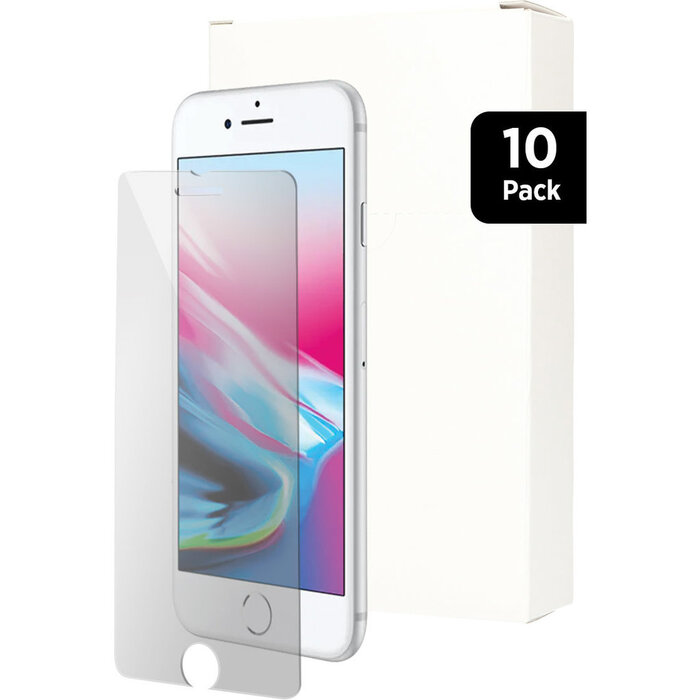 Mobiparts Mobiparts Regular Tempered Glass Apple iPhone 6/7/8/SE (2020/2022) - 10 Pack