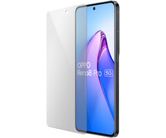 Mobiparts Mobiparts Tempered Glass Screenprotector voor Oppo Reno8 Pro
