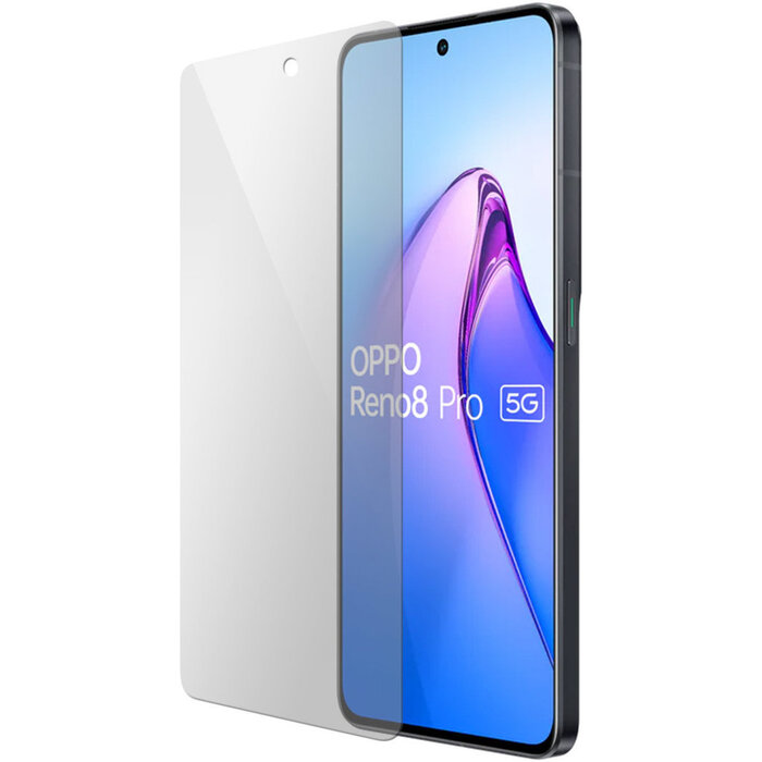Mobiparts Mobiparts Tempered Glass Screenprotector voor Oppo Reno8 Pro