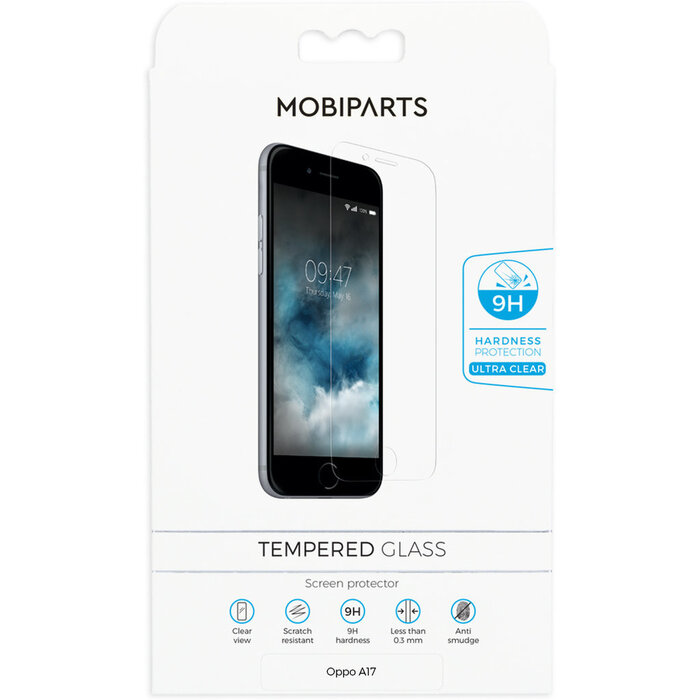 Mobiparts Mobiparts Regular Tempered Glass Oppo A17