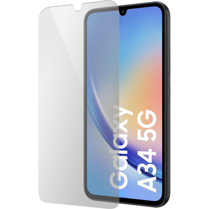 Mobiparts Mobiparts Tempered Glass Screenprotector voor Samsung Galaxy A34 5G