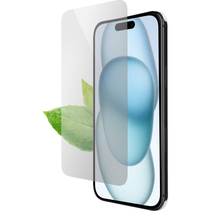 Mobiparts Mobiparts Recycled Tempered Glass Screenprotector voor Apple iPhone 15