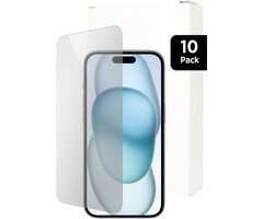 Mobiparts Mobiparts Tempered Glass Screenprotector voor iPhone 15 - 10 Stuks