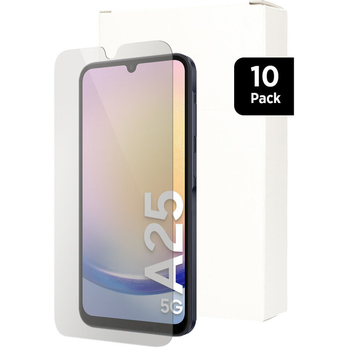 Mobiparts Mobiparts Regular Tempered Glass Samsung Galaxy A25 - 10 Pack