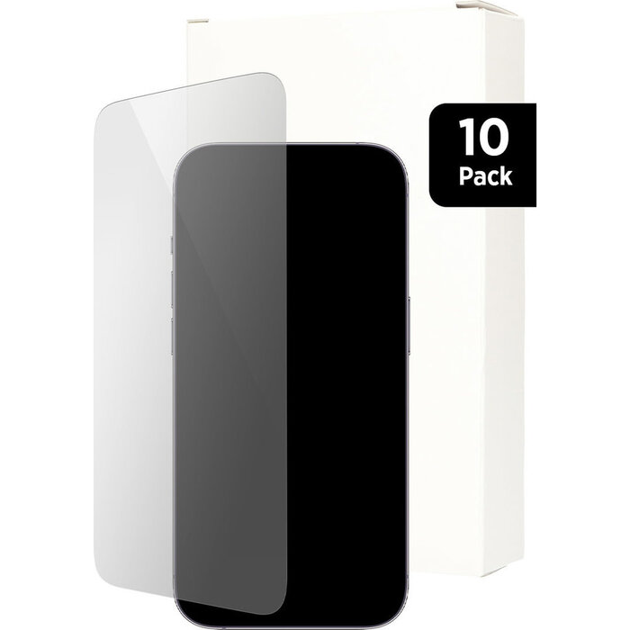 Mobiparts Mobiparts Tempered Glass Screenprotector iPhone 16 - 10 Pack