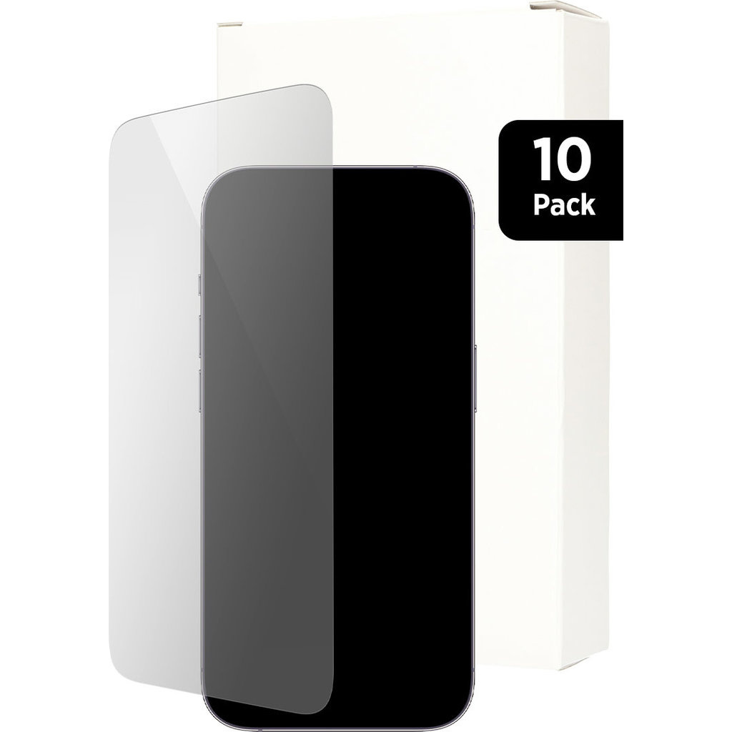 Mobiparts Mobiparts Tempered Glass Screenprotector iPhone 16 - 10 Pack
