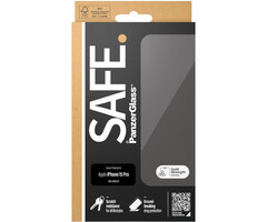 SAFE by PanzerGlass SAFE by PanzerGlass Screenprotector - Apple iPhone 15 Pro - Gehard Glas
