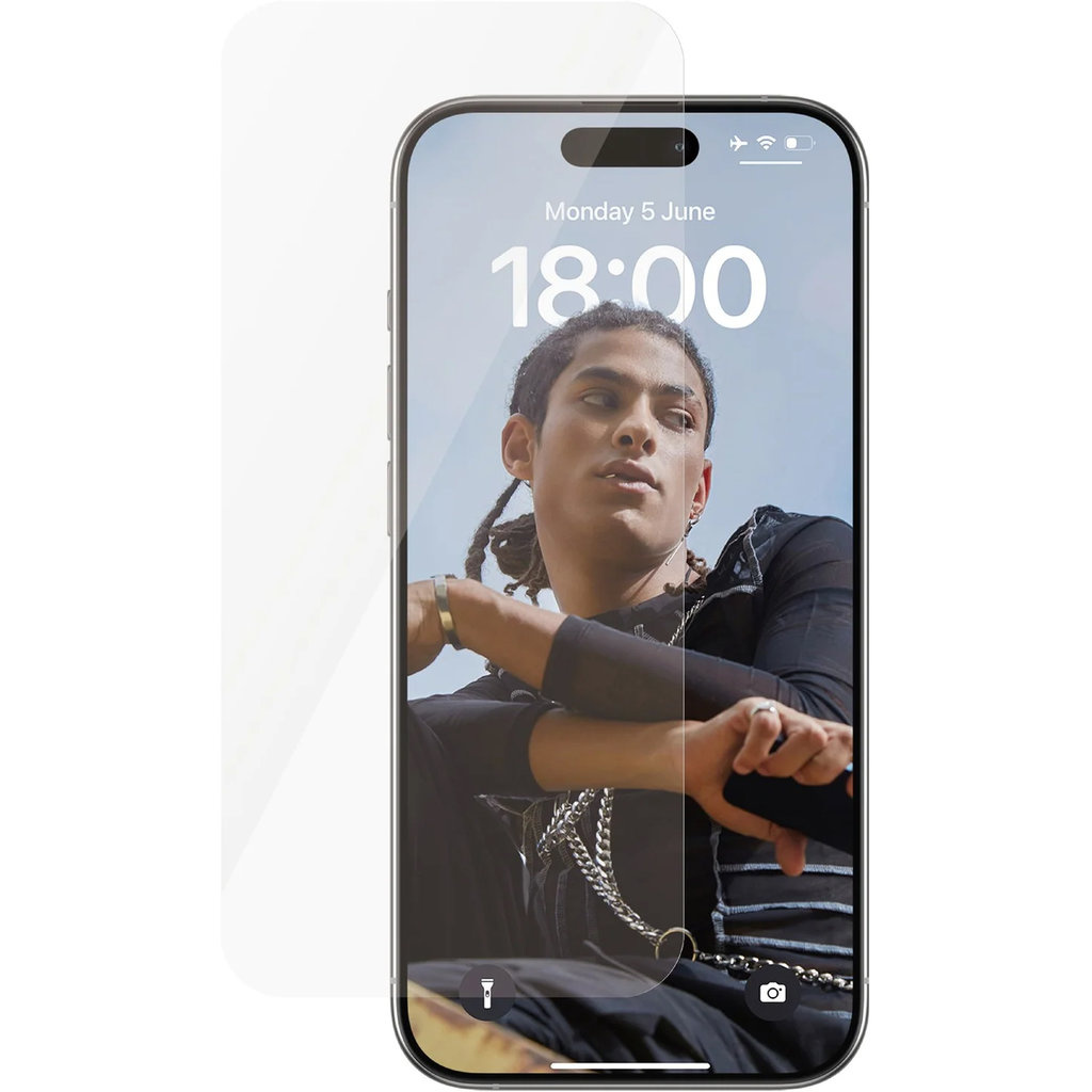 SAFE by PanzerGlass SAFE by PanzerGlass Screenprotector - Apple iPhone 15 Pro - Gehard Glas