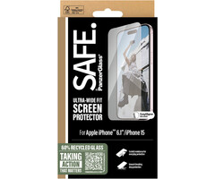 SAFE by PanzerGlass SAFE by PanzerGlass Screenprotector voor Apple iPhone 16 / 15
