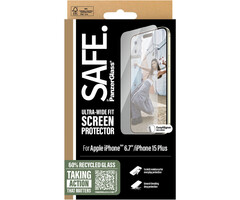 SAFE by PanzerGlass SAFE by PanzerGlass Screenprotector - Apple iPhone 16 Plus / 15 Plus