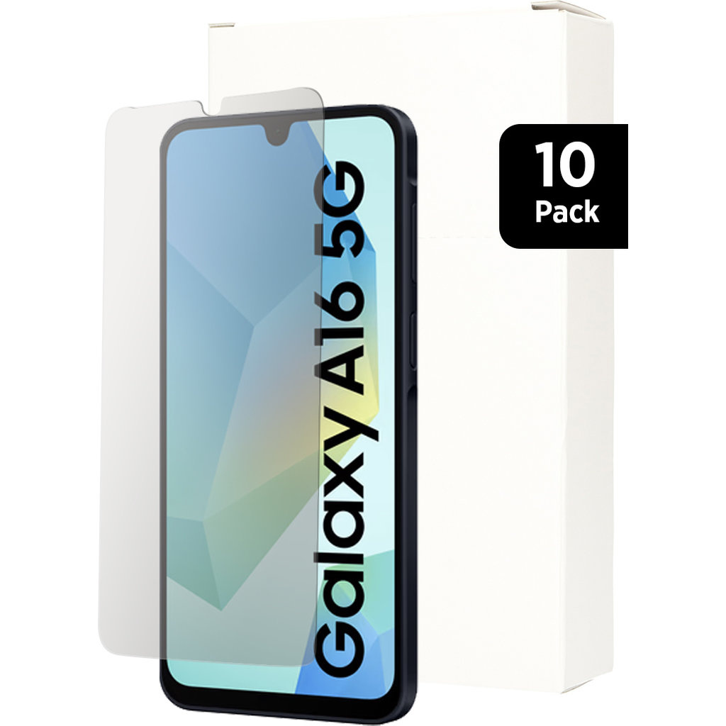 Mobiparts Mobiparts Tempered Glass Samsung Galaxy A16 / A17 / A26 - 10-Pack