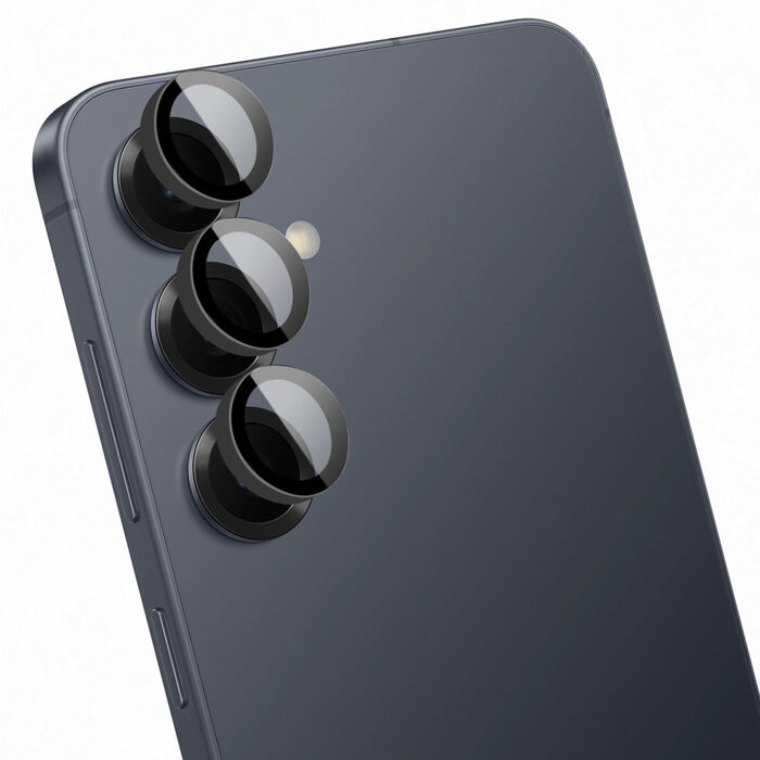 Mobiparts Mobiparts Camera Lens Protector voor Samsung Galaxy S25 - Krasbestendig