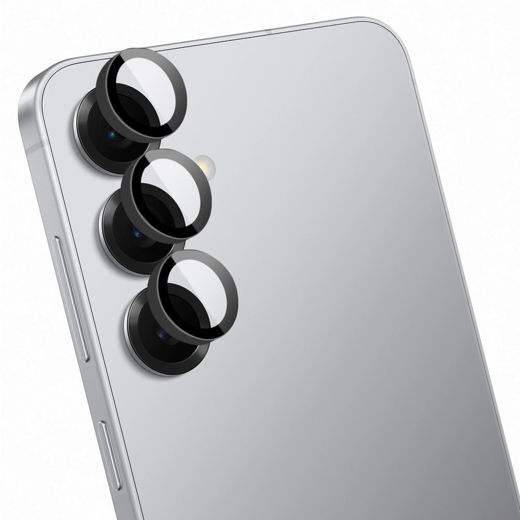 Mobiparts Mobiparts Camera Lens Protector voor Samsung Galaxy S25 Plus - 9H Gehard Glas