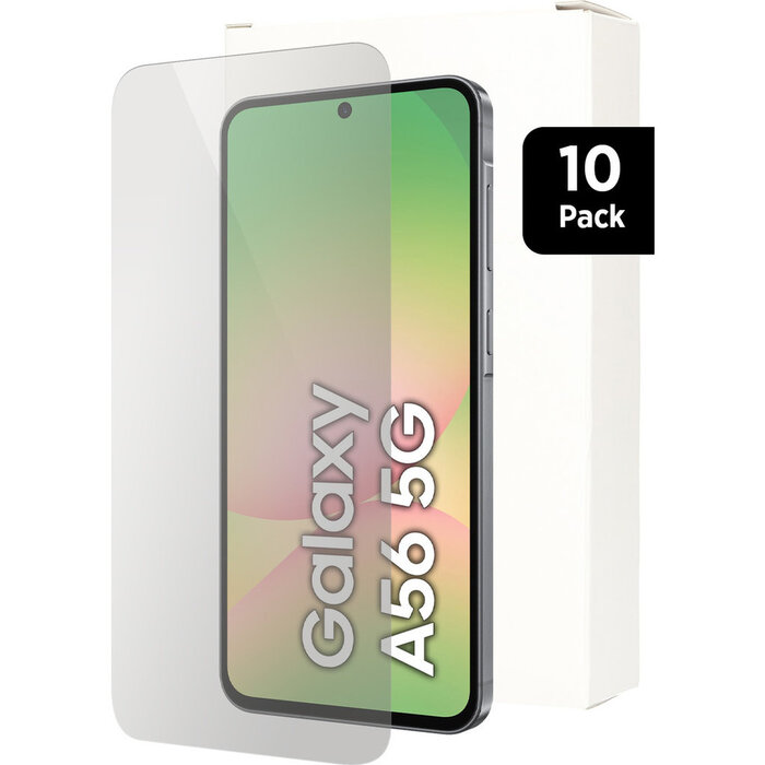 Mobiparts Mobiparts Regular Tempered Glass Samsung Galaxy A37/A36/A56/S24 FE - 10 Pack