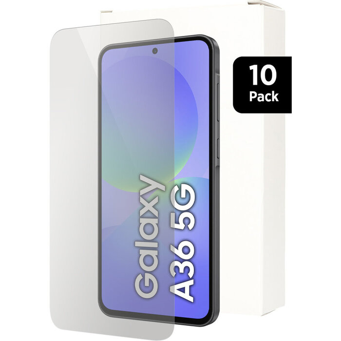 Mobiparts Mobiparts Regular Tempered Glass Samsung Galaxy A37/A36/A56/S24 FE - 10 Pack