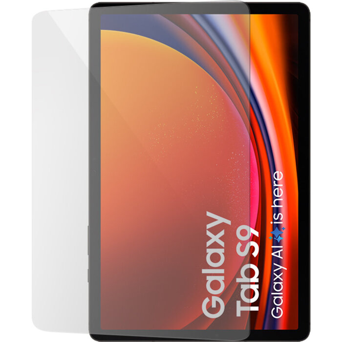Mobiparts Mobiparts Tempered Glass Screenprotector voor Samsung Galaxy Tab S9
