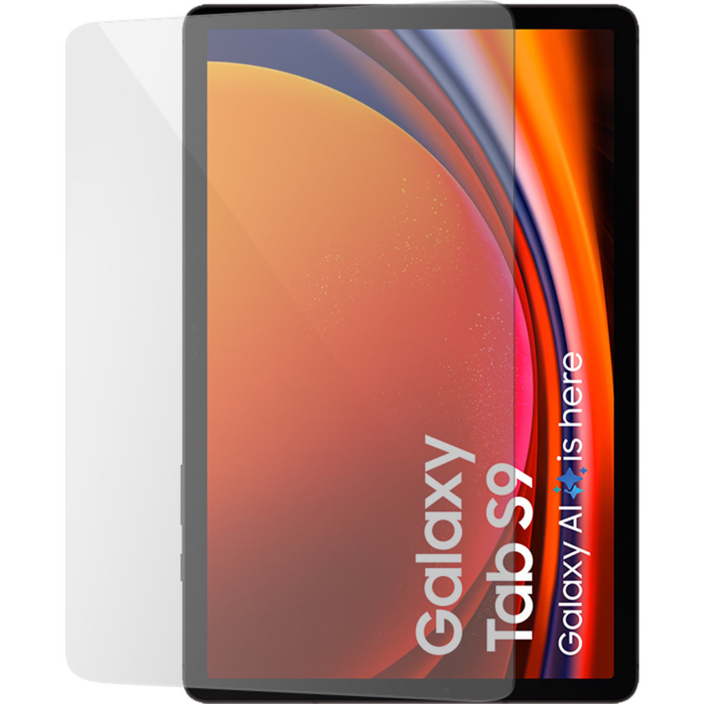 Mobiparts Mobiparts Tempered Glass Screenprotector voor Samsung Galaxy Tab S9
