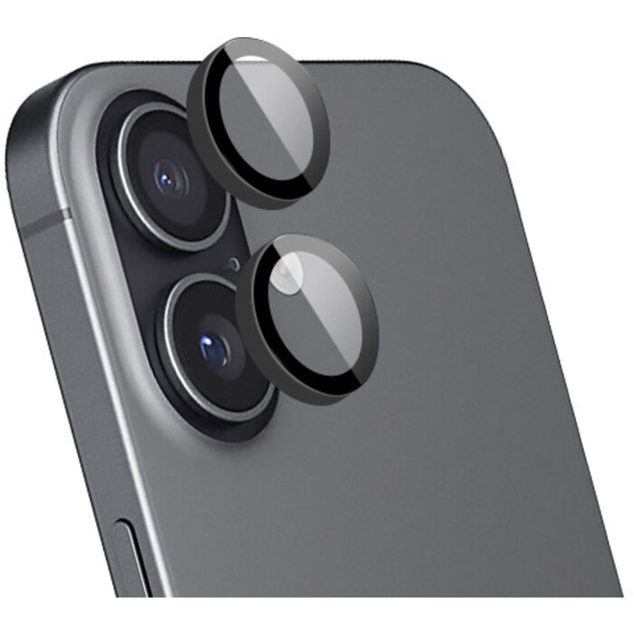 Mobiparts Mobiparts Camera Lens Protector voor iPhone 17, 16 en 16 Plus (2-pack)