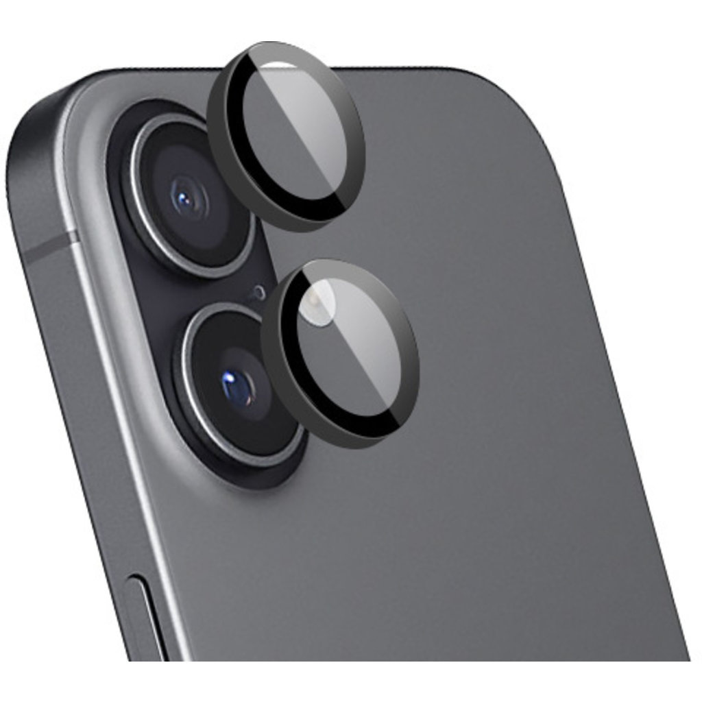 Mobiparts Mobiparts Camera Lens Protector voor iPhone 17, 16 en 16 Plus (2-pack)