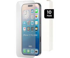 Mobiparts Mobiparts Tempered Glass iPhone 17 Pro Max Screenprotector - 10 Stuks