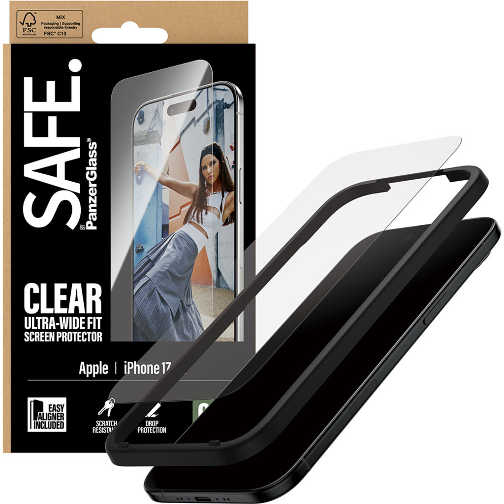 SAFE by PanzerGlass SAFE by PanzerGlass Screenprotector voor Apple iPhone Air