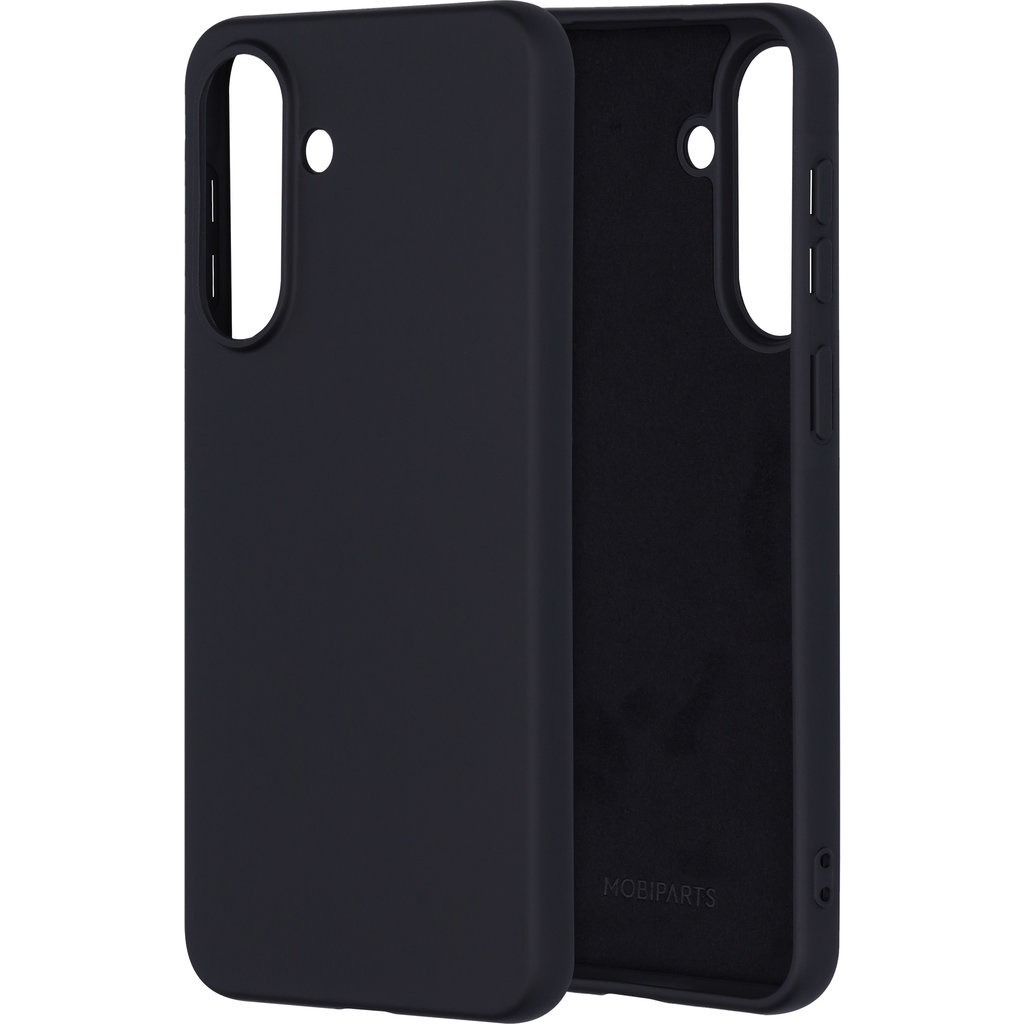 Mobiparts Mobiparts Silicone Cover voor Samsung Galaxy A37 - Zwart
