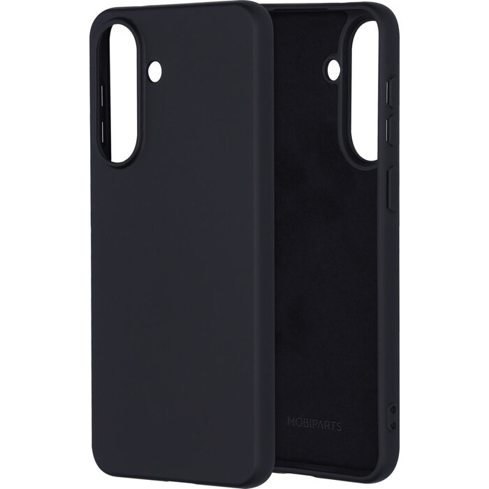 Mobiparts Mobiparts Silicone Cover voor Samsung Galaxy A57 - Zwart