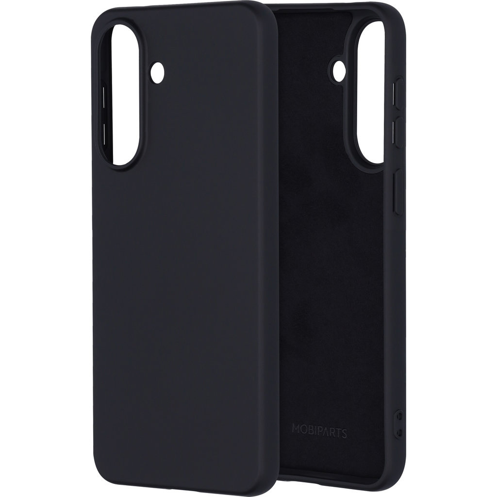 Mobiparts Mobiparts Silicone Cover voor Samsung Galaxy A57 - Zwart